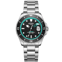 Thumbnail for Automatic Watch - Rotary Seamatic Men's Turquoise Watch GB05430/80