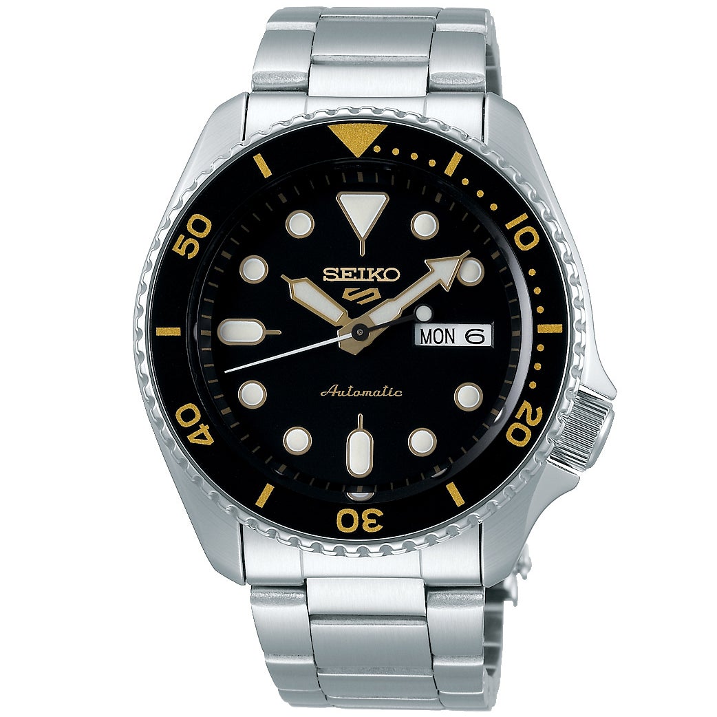 Automatic Watch - Seiko Men's Black 5 Sports Watch SRPD57K1