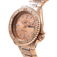 Thumbnail for Automatic Watch - Seiko Men's Rose Gold 5 Sports Watch SRPE72K1