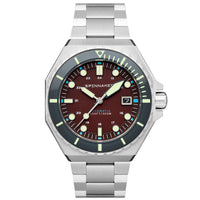 Thumbnail for Spinnaker Dumas Men's Red Dial Diver Automatic Watch