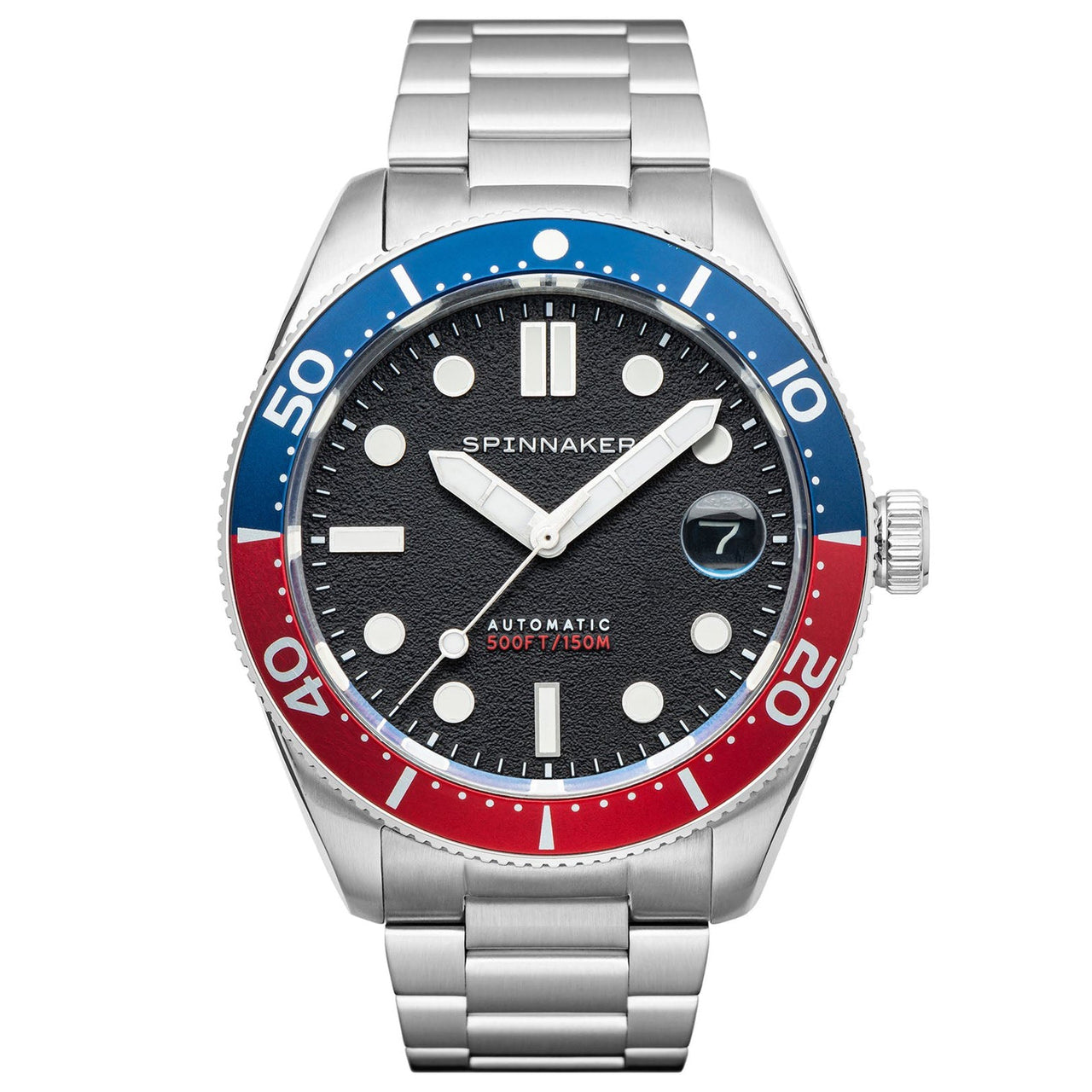 Spinnaker Croft Mid-Size Automatic Black Men's Watch