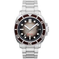 Thumbnail for Spinnaker Hull Diver Brown Men's Automatic Dive Watch