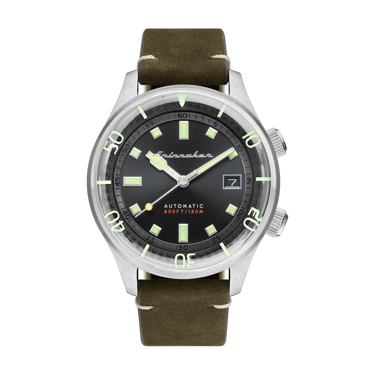 Spinnaker Bradner Men's Black Green Automatic Watch