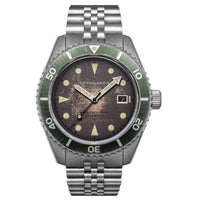 Thumbnail for Spinnaker Wreck Men's Automatic Brown Dial Dive Watch