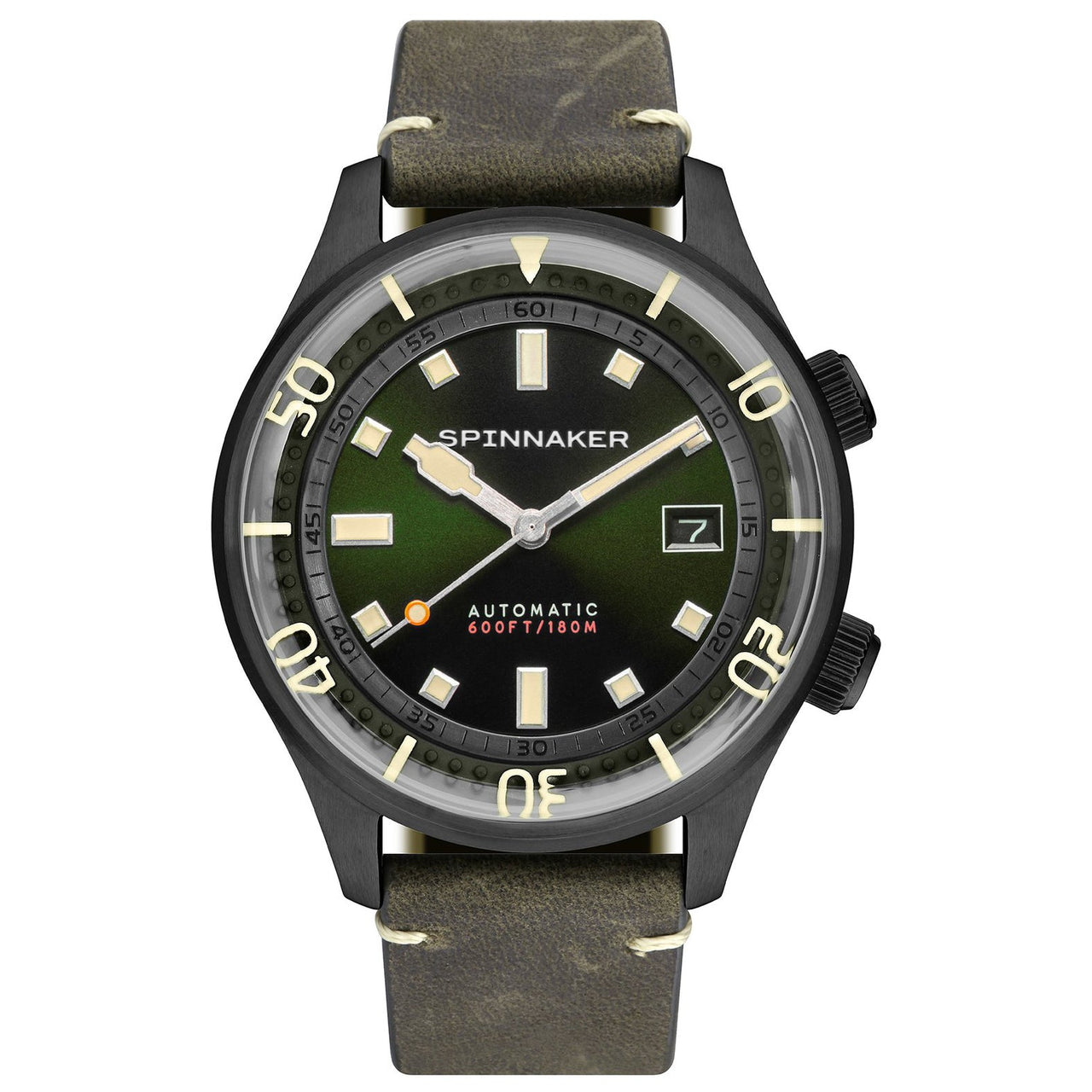 Spinnaker Bradner Men's Green Black Automatic Watch