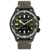 Thumbnail for Spinnaker Bradner Men's Green Black Automatic Watch