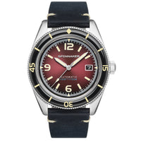 Thumbnail for Spinnaker Fleuss Men's Red Blue Automatic Watch