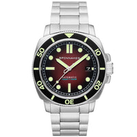 Thumbnail for Spinnaker Hull Diver Red Dial Men's Automatic Dive Watch