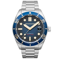 Thumbnail for Spinnaker Croft Mid-Size Automatic Blue Men's Watch