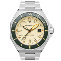 Thumbnail for Spinnaker Dumas Men's Cream Dial Diver Automatic Watch
