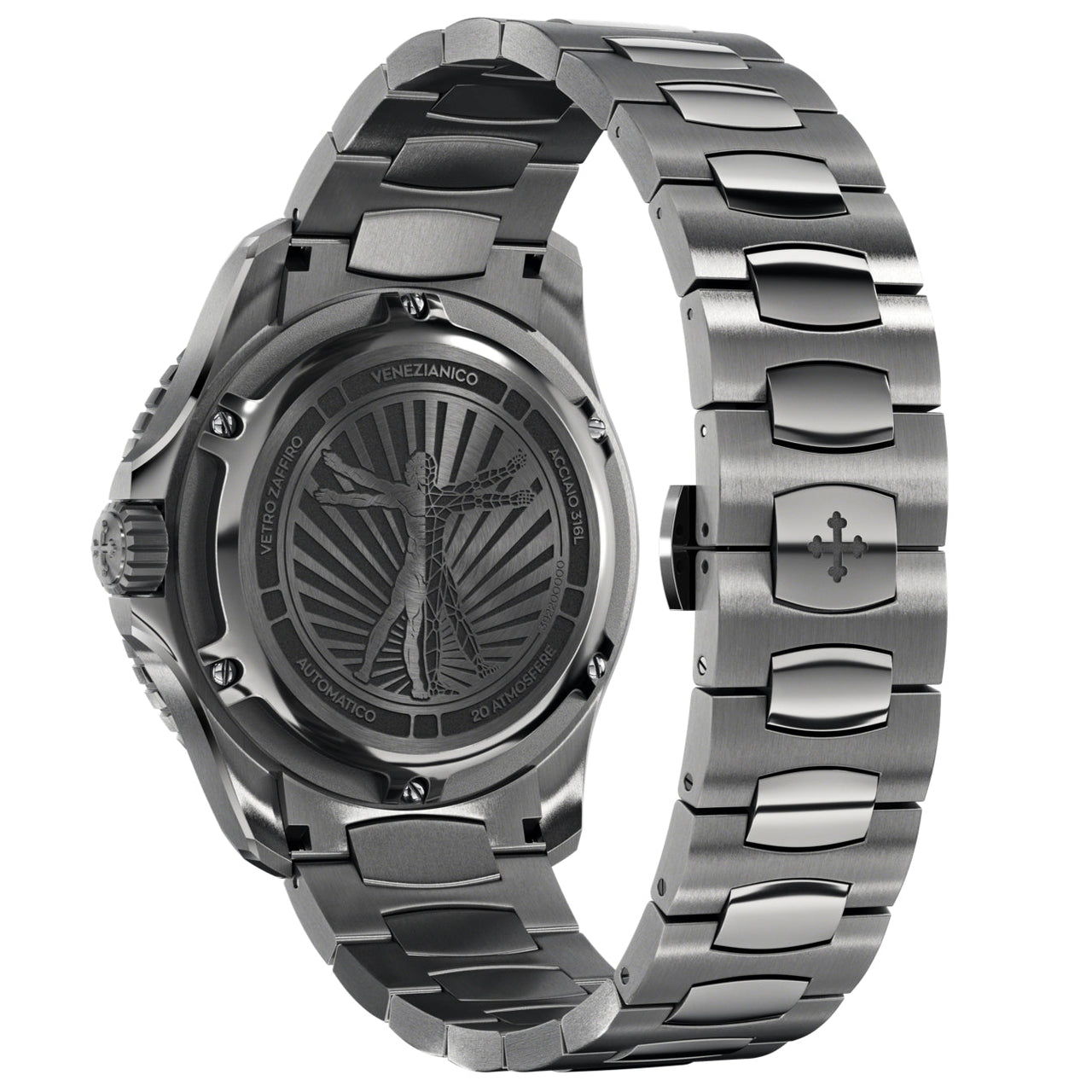 Automatic Watch - Venezianico 3921504C Nereide Ultraleggero 42 Men's Grey Watch