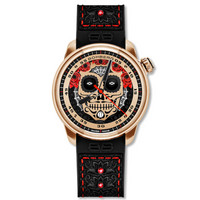 Thumbnail for Bomberg Día De Los Muertos Men's Gold CT43APGD.26-3.11