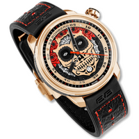 Thumbnail for Bomberg Día De Los Muertos Men's Gold CT43APGD.26-3.11