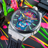 Thumbnail for Bomberg Bolt-68 Neo Tulum Skull Men's Black Watch