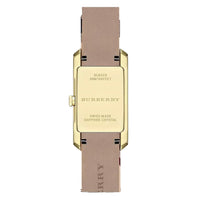 Thumbnail for Burberry Ladies Watch The Pioneer Check Yellow Gold