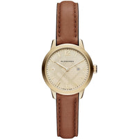 Thumbnail for Burberry The Classic Round Ladies Gold Champagne Watch