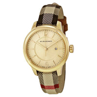Thumbnail for Burberry Ladies Watch The Classic 32mm Yellow Gold
