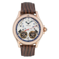 Thumbnail for Carl von Zeyten Forest House 46mm Automatic Limited Edition Rose Gold Brown Watch
