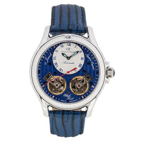 Thumbnail for Carl von Zeyten Forest House 46mm Automatic Limited Edition Blue Watch