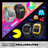 Thumbnail for Casio Unisex Digital Watch 36mm Vintage PAC-MAN Silver