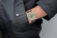 Thumbnail for Bomberg CBD Golden Limited Edition BB-01 Automatic Men's Watch