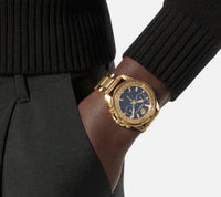 Thumbnail for Chornograph Watch - Versace Greca Action Chrono Men's Gold Watch VE3J00622