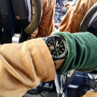 Thumbnail for Chronograph Watch - AVI-8 Dark Earth Hawker Hurricane Chronograph Watch AV-4011-0E