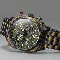 Thumbnail for Chronograph Watch - AVI-8 Men's Ground Camo Hawker Hunter Watch AV-4052-22