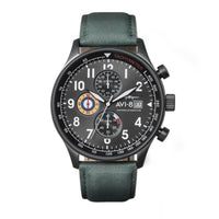 Thumbnail for Chronograph Watch - AVI-8 Military Green Hawker Hurricane Chronograph Watch AV-4011-0D