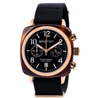 Thumbnail for Chronograph Watch - Briston Black Clubmaster Classic Chronograph Watch 14140.PRA.T.1.NB