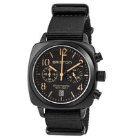 Thumbnail for Chronograph Watch - Briston Black Trendsetters Chronograph Watch 13140.PBAM.B.4.NB