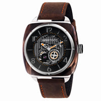 Thumbnail for Chronograph Watch - Briston Brown Streamliner Skeleton Automatic Watch 201042.SA.BR.1.CH