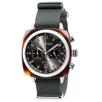 Thumbnail for Chronograph Watch - Briston Grey Clubmaster Sport Nylon Chronograph Briston Watch 17142.SA.TS.11.NG