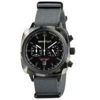 Thumbnail for Chronograph Watch - Briston Grey Clubmaster Sport Nylon Chronograph Briston Watch 18142.PBAM.GTS.3.NG