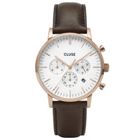 Thumbnail for Chronograph Watch - Cluse Brown Aravis Chronograph Watch CW0101502002