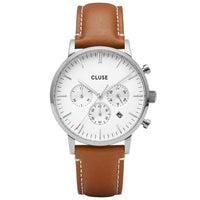 Thumbnail for Chronograph Watch - Cluse Brown Aravis Chronograph Watch CW0101502003