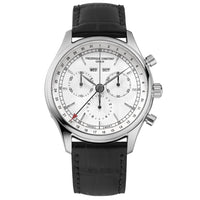 Thumbnail for Chronograph Watch - Frederique Constant Men's Classic Chrono Black Watch FC-296SW5B6