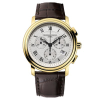 Thumbnail for Chronograph Watch - Frederique Constant Men's Fc Classic Quartz Chrono Brown Watch FC-292MC4P5