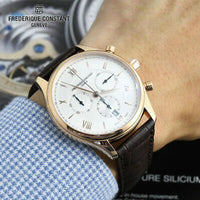 Thumbnail for Chronograph Watch - Frederique Constant Men’s Fc Classic Quartz Chrono White Watch  FC-292MV5B4