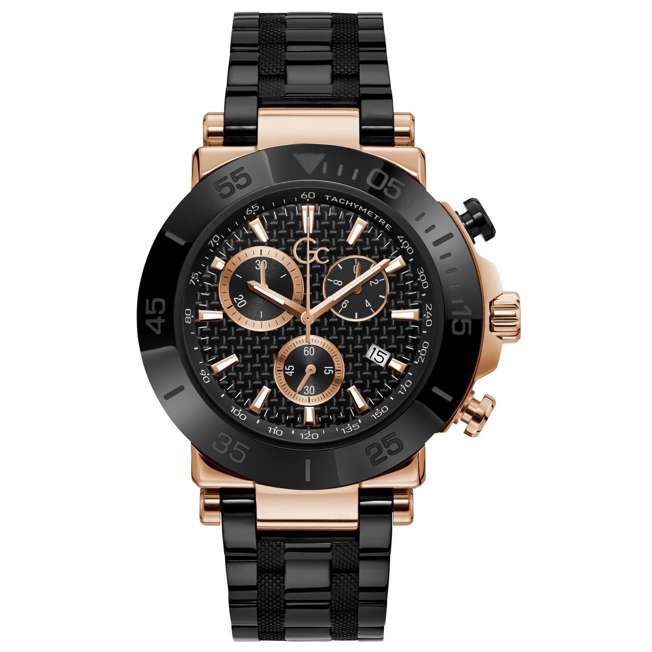 Chronograph Watch - GC One Men's Black Watch Y70002G2MF