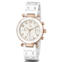 Thumbnail for Chronograph Watch - GC PrimeChic Ladies White Watch Y65001L1MF