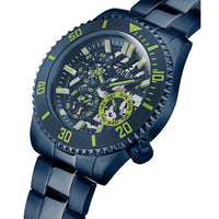 Thumbnail for Chronograph Watch - Guess Axle Men's Navy Watch GW0488G4