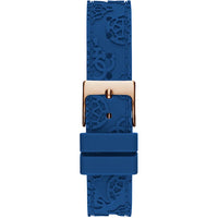 Thumbnail for Chronograph Watch - Guess Crown Jewel Ladies Blue Watch GW0411L2