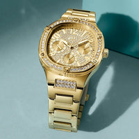 Thumbnail for Chronograph Watch - Guess Duchess Ladies Gold Watch GW0558L2