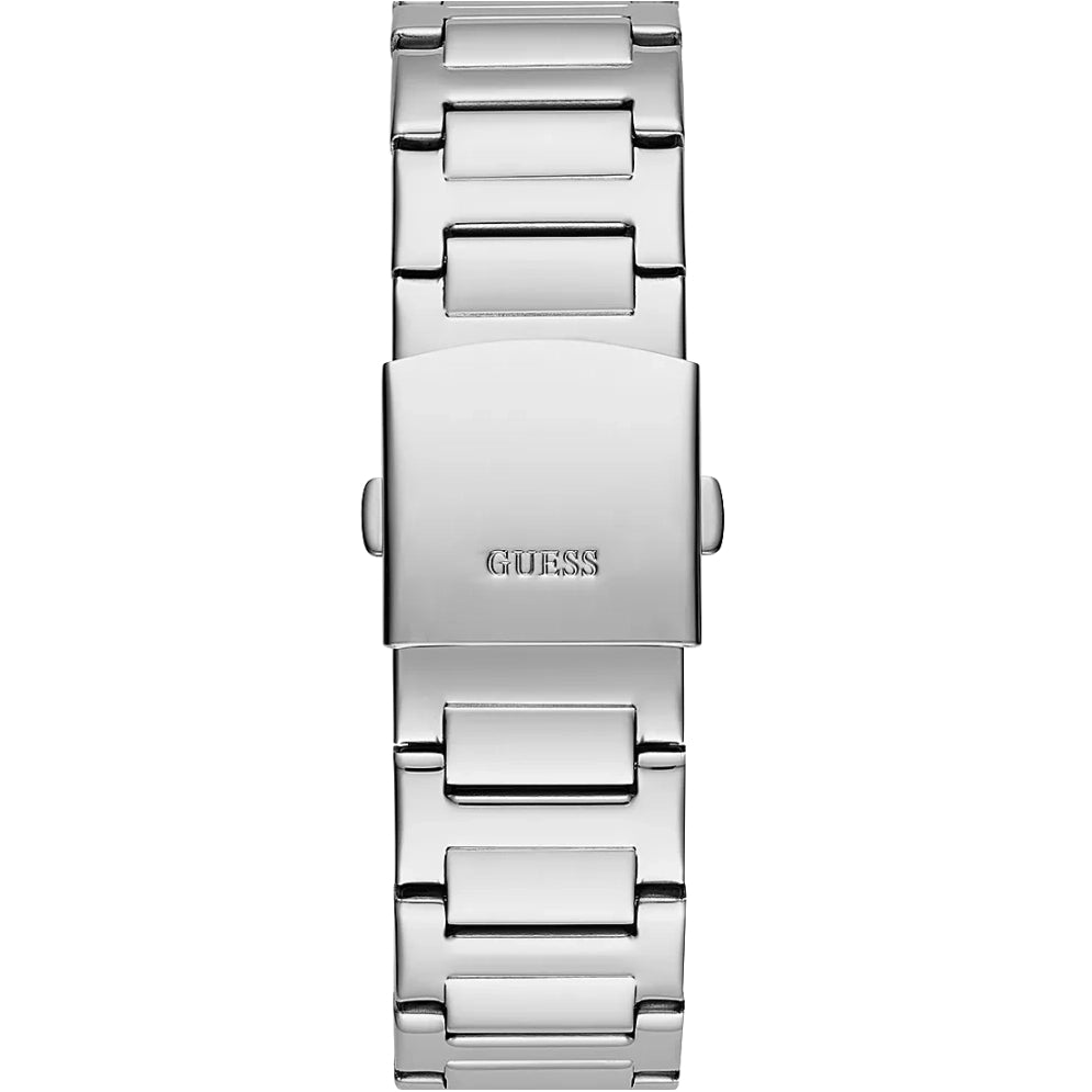 Chronograph Watch - Guess Duke Men's Silver Watch GW0576G1