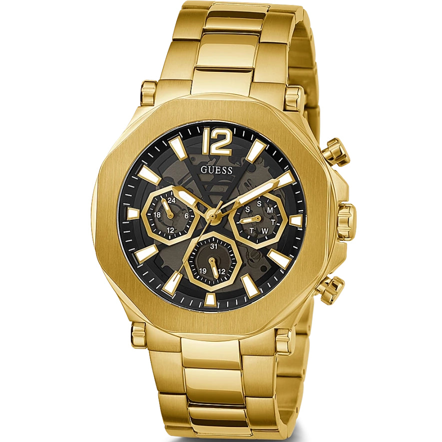 Guess gold watch for men sale