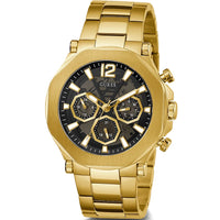 Thumbnail for Chronograph Watch - Guess Edge Men's Gold Watch GW0539G2