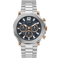 Thumbnail for Chronograph Watch - Guess Edge Men's Silver Watch GW0539G1