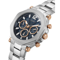 Thumbnail for Chronograph Watch - Guess Edge Men's Silver Watch GW0539G1