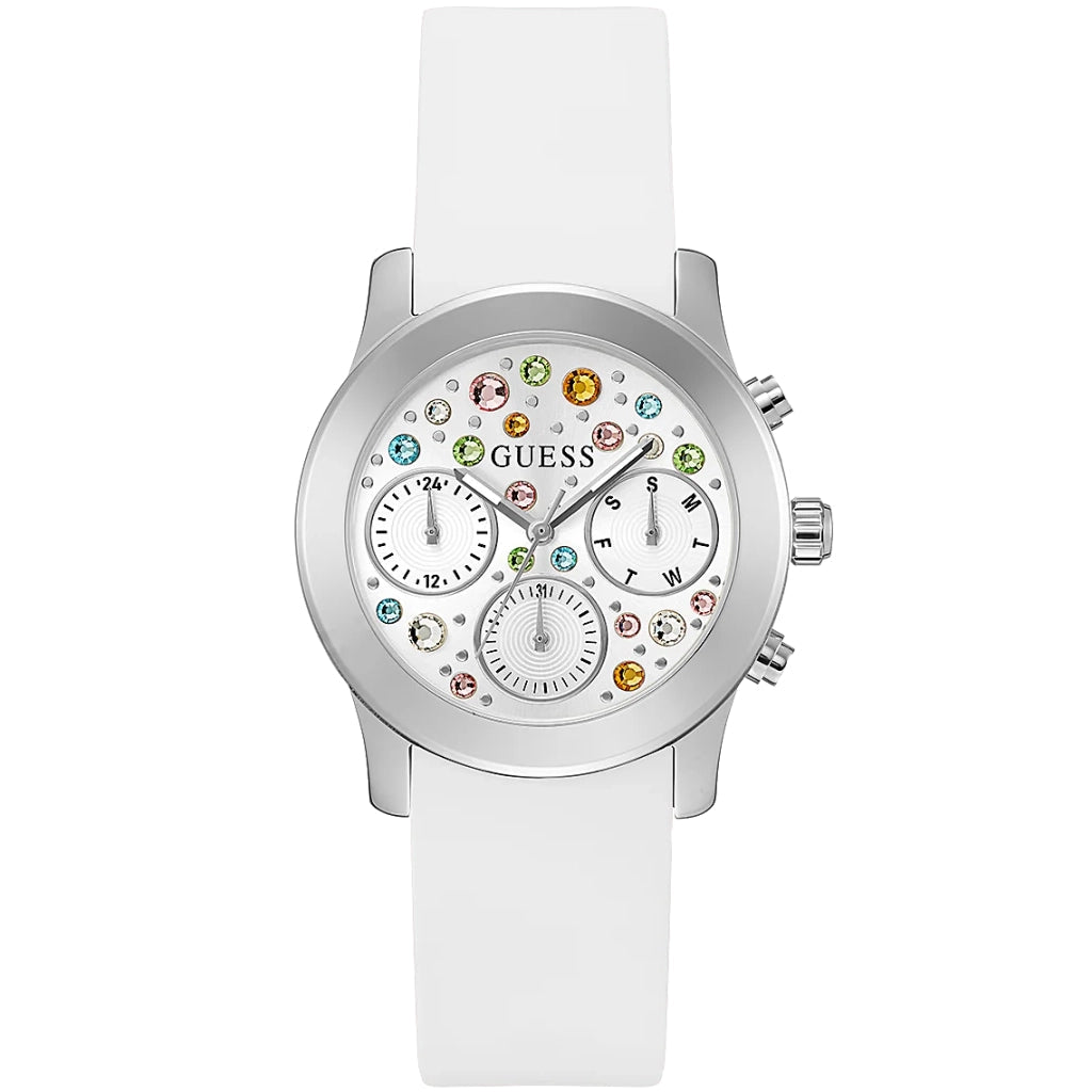 Chronograph Watch - Guess Fantasia Ladies White Watch GW0560L1